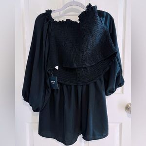 SHEIN Fit+ black blouse brand new